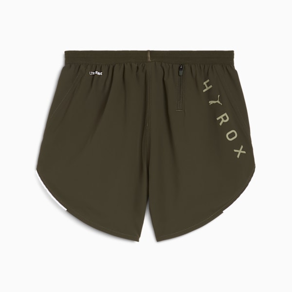 PUMA x HYROX ULTRAWEAVE 4" Shorts Women, Dark Olive, extralarge